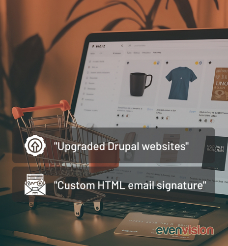 Drupal website developed for EvenVision in USA screenshot 2