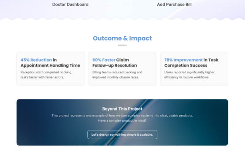 Ellomed - Clinic Management System screenshot 1