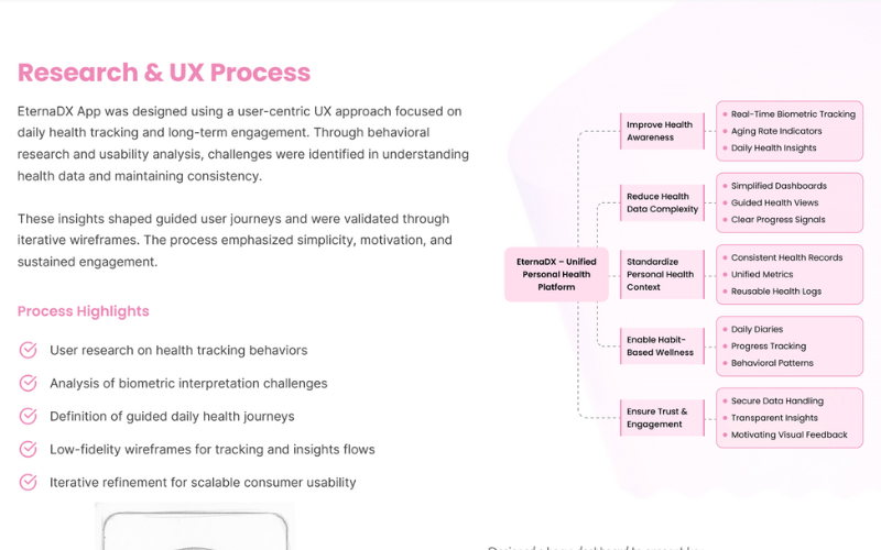 EternaDx (Mobile App) screenshot 2
