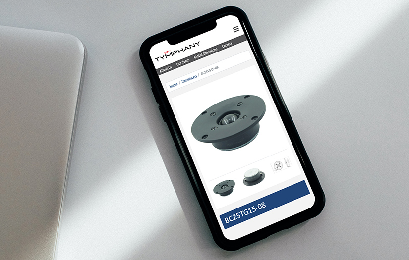 Tymphany catalog management software for audio systems screenshot 1