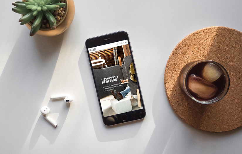 Jasper Group furniture manufacturing company websites screenshot 1