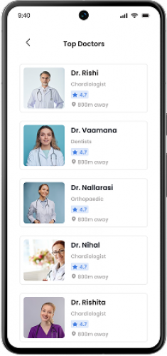 Smart Patient Management & Healthcare Mobile App screenshot 4