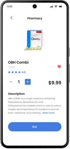 Smart Patient Management & Healthcare Mobile App screenshot 1