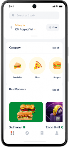 On-Demand Food Delivery App with Real-Time Order Tracking screenshot 4