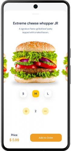 On-Demand Food Delivery App with Real-Time Order Tracking screenshot 1
