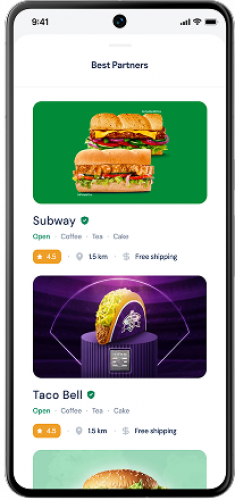 On-Demand Food Delivery App with Real-Time Order Tracking screenshot 3