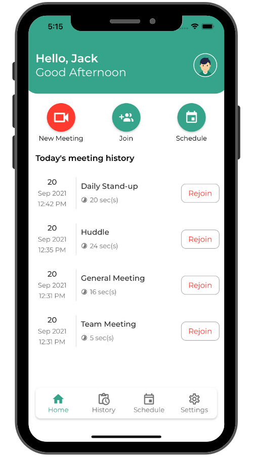 vConnect- A Video Conferencing App screenshot 2
