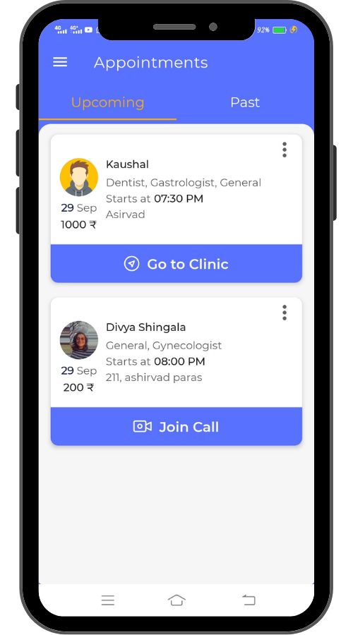 vDoctor- A Whitelabel Telemedicine App screenshot 1