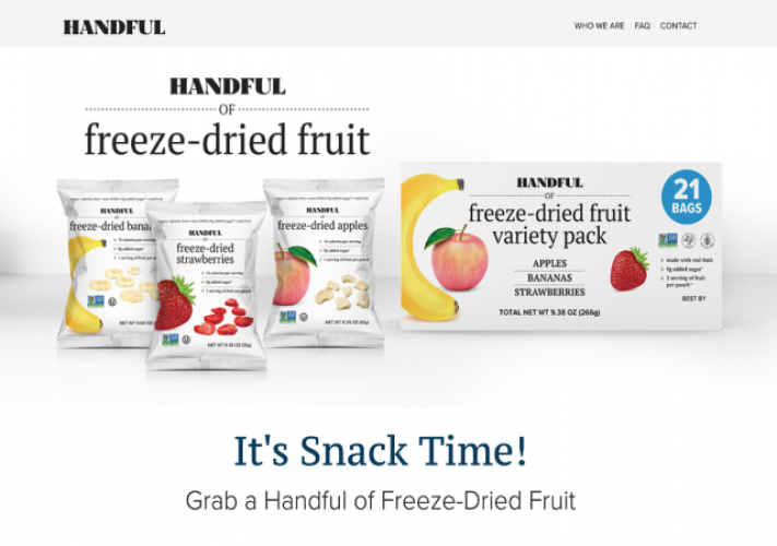 Handful Webflow Website screenshot 1