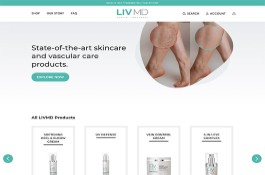 LIVMD Shopify Website