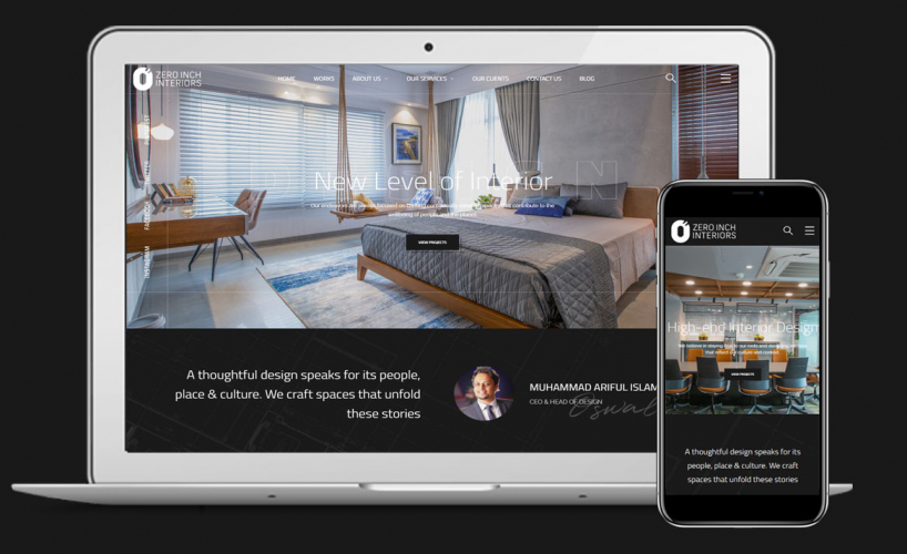 Zero Inch Interiors Ltd screenshot 1