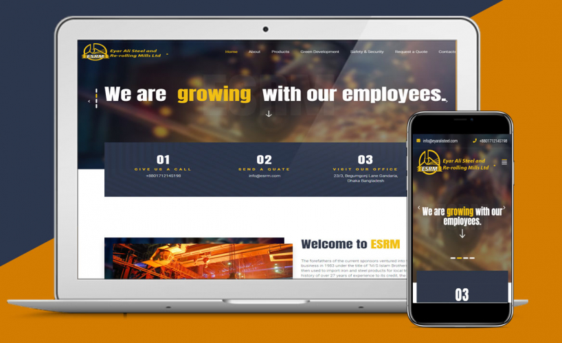 Eyar Ali Re-rolling & Steel Mills Limited (ESRM) screenshot 1