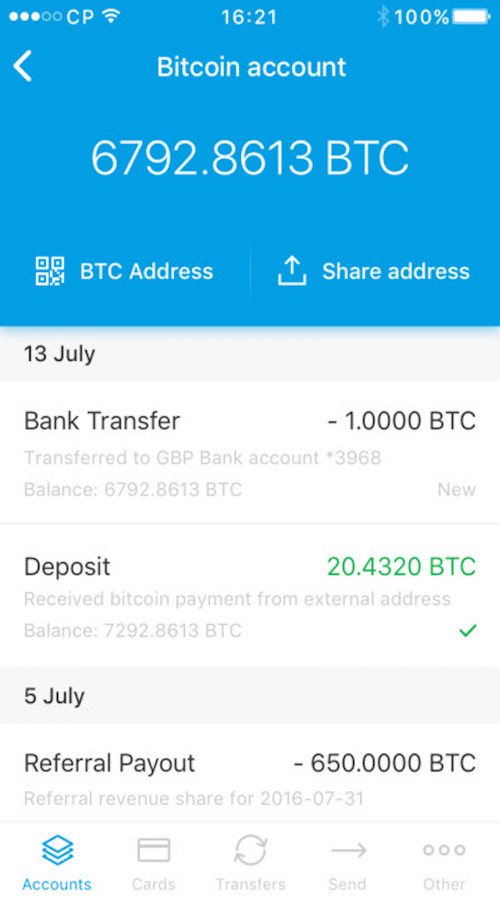 Cryptopay screenshot 2