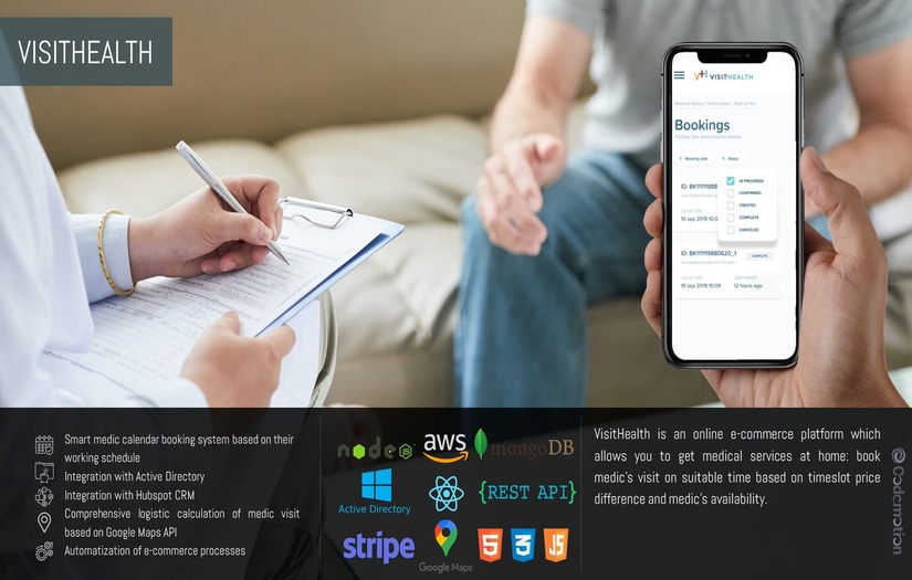 VisitHealth screenshot 1