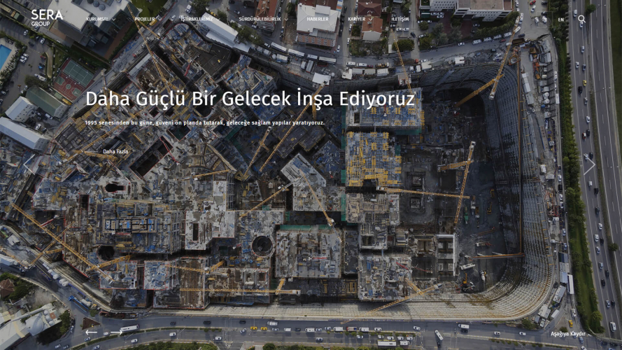 Sera Group Website Development screenshot 5