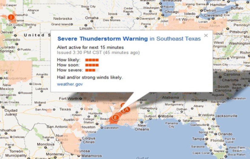 SaaS system of sending threats alerts screenshot 1