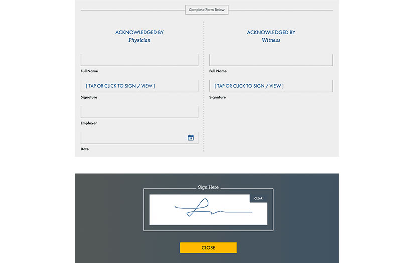 Certification System for Medical Device Training screenshot 2