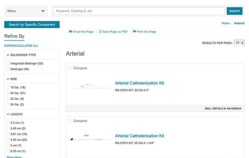 Online Product Catalog screenshot 2