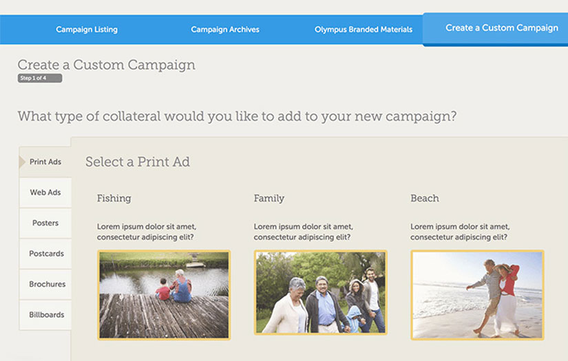 Dashboard for Co-Branded Advertising Initiatives screenshot 1