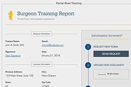 Certification System for Medical Device Training