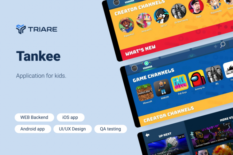 Tankee - application for kids screenshot 1