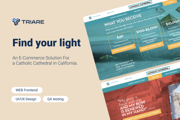 Find Your Lite - real estate logistics website screenshot 1