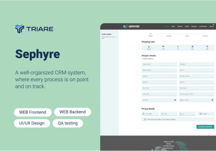Sephyre - Logistics Solutions for Dangerous Goods screenshot 1