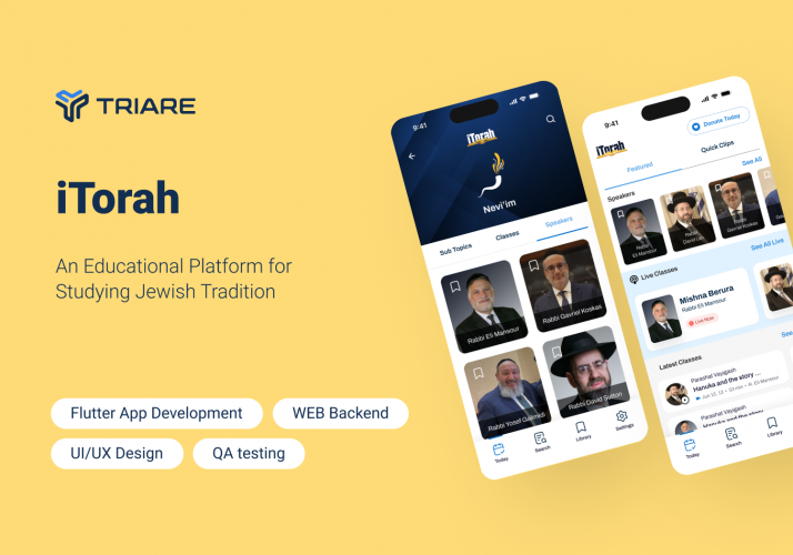 iTorah – An Educational Platform for Studying Jewish Tradition screenshot 1