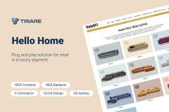 Hello Home - plug and play solution for retail in a luxury segment