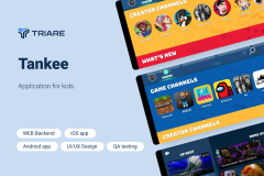 Tankee - application for kids