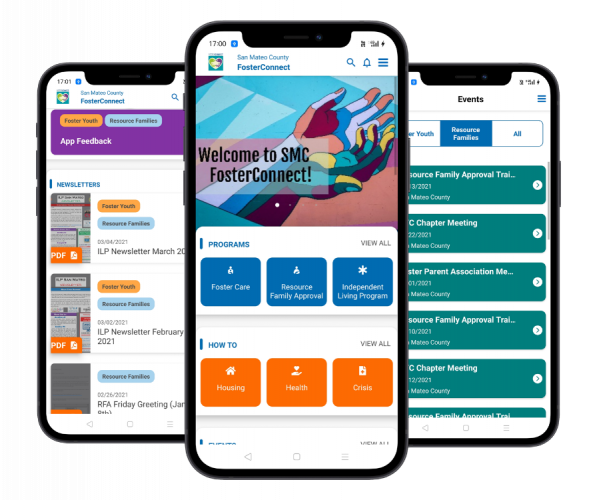 San Mateo County Foster Connect – Enhancing Communication for Foster Youth & Families screenshot 1