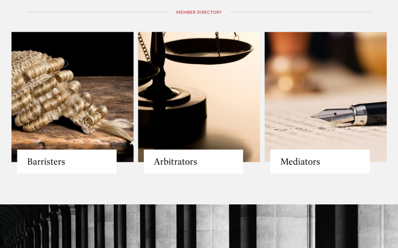 Des Voeux Chambers Website screenshot 1