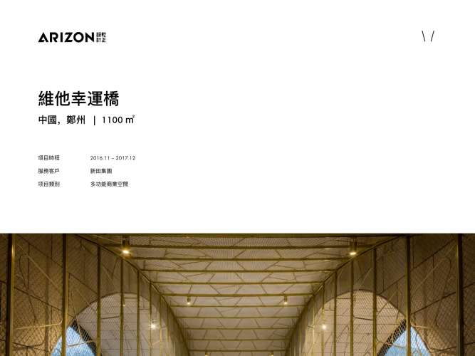 Arizon Website screenshot 2