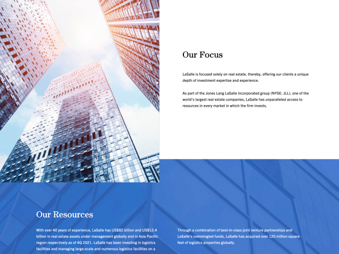 Logiport Website screenshot 1