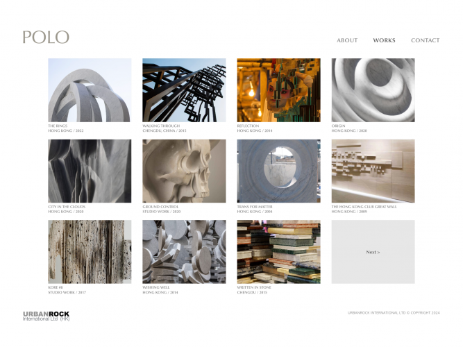 Urban Rock Website screenshot 3