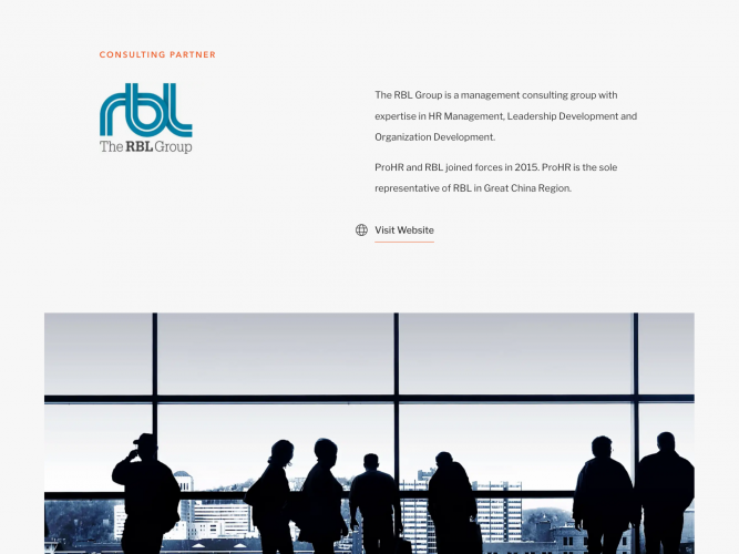 ProHR Website screenshot 4