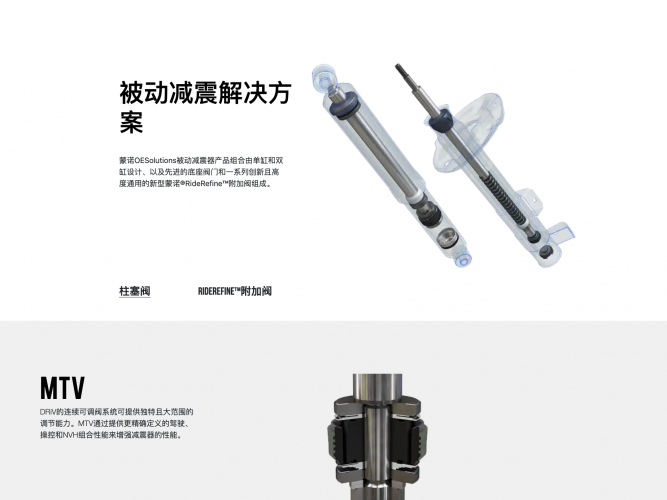 Monroe OE Solutions (China) Website screenshot 2