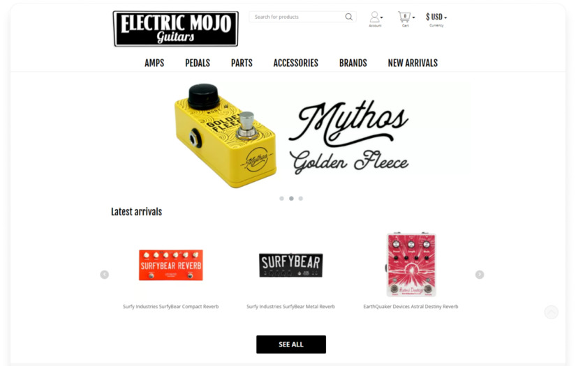 Electric Mojo Guitars screenshot 1