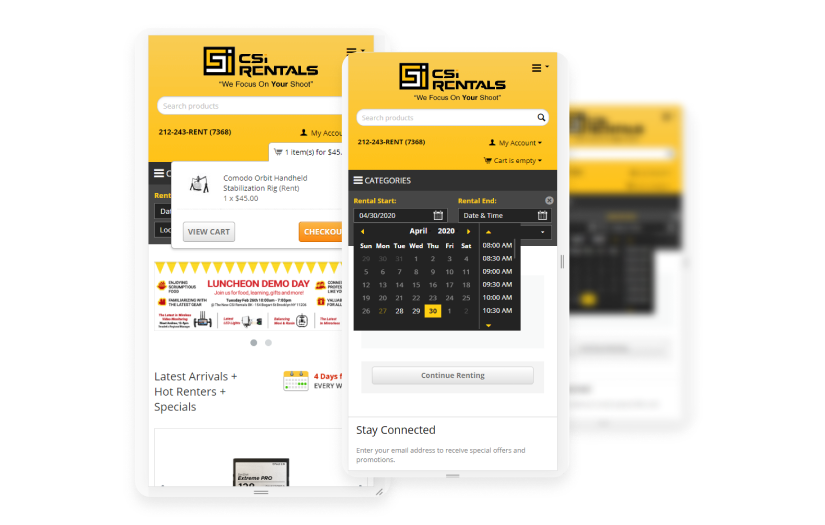 CSiRentals screenshot 2
