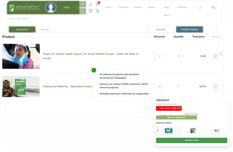 Iico: Enhancing Efficiency and Transparency in Charitable Giving screenshot 2