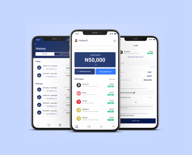 Mobile app UI/UX Design & Development for Traydah screenshot 1