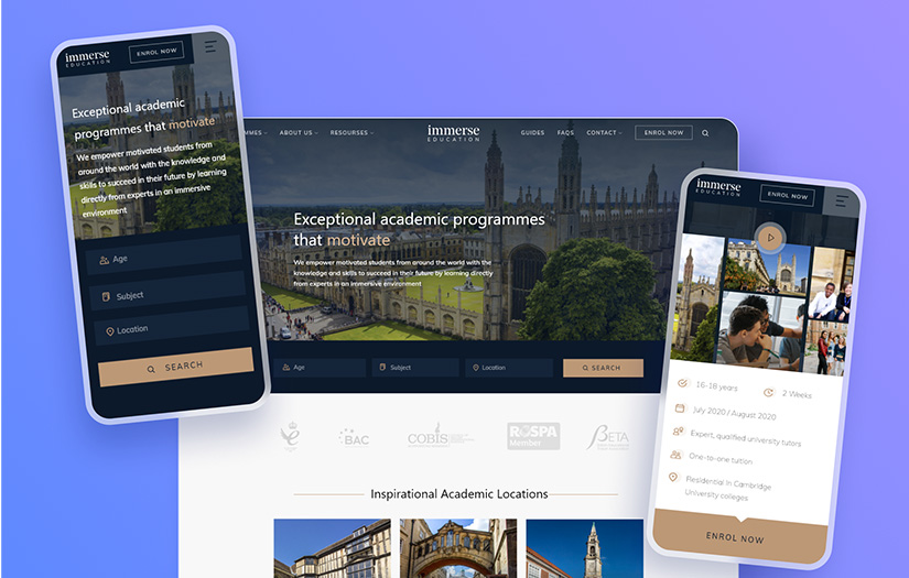 Immerse Education screenshot 1