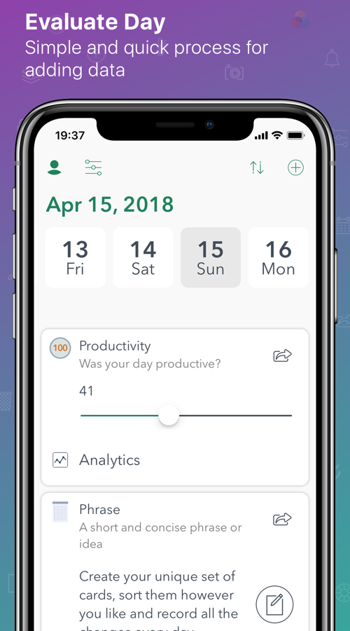 Evaluate Day screenshot 1