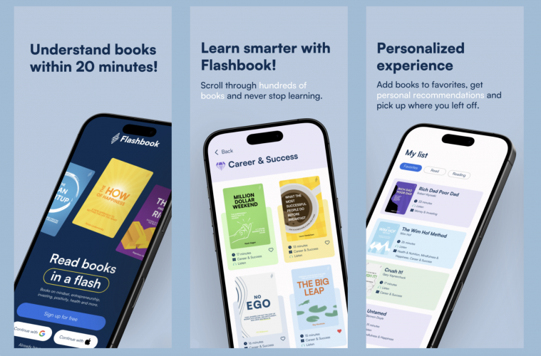 Flashbooks screenshot 1