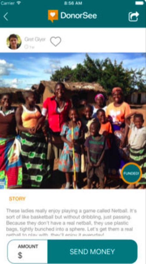 DonorSee screenshot 1