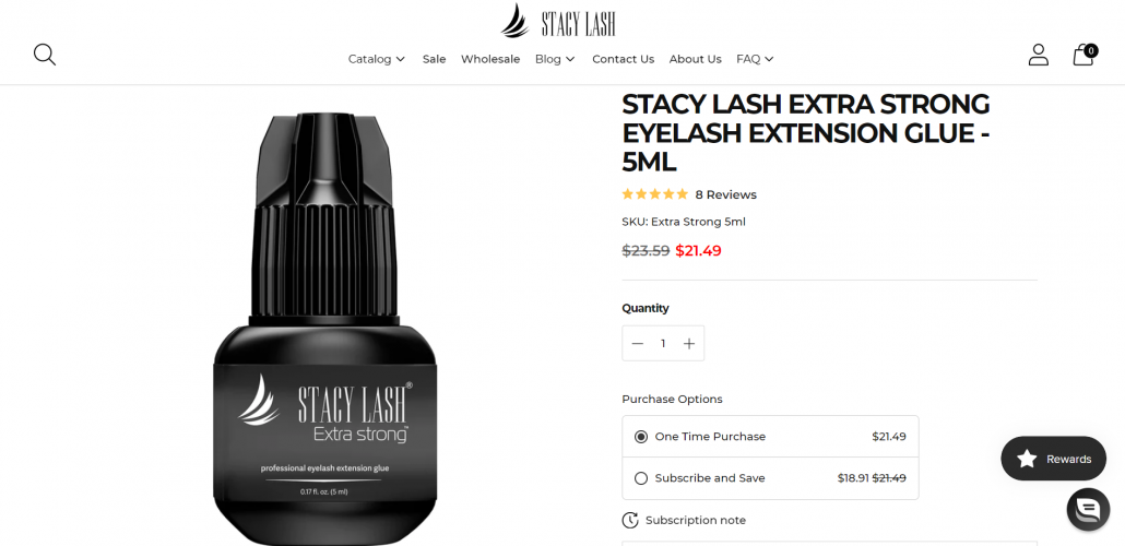 Migration to Shopify for Stacylash screenshot 3
