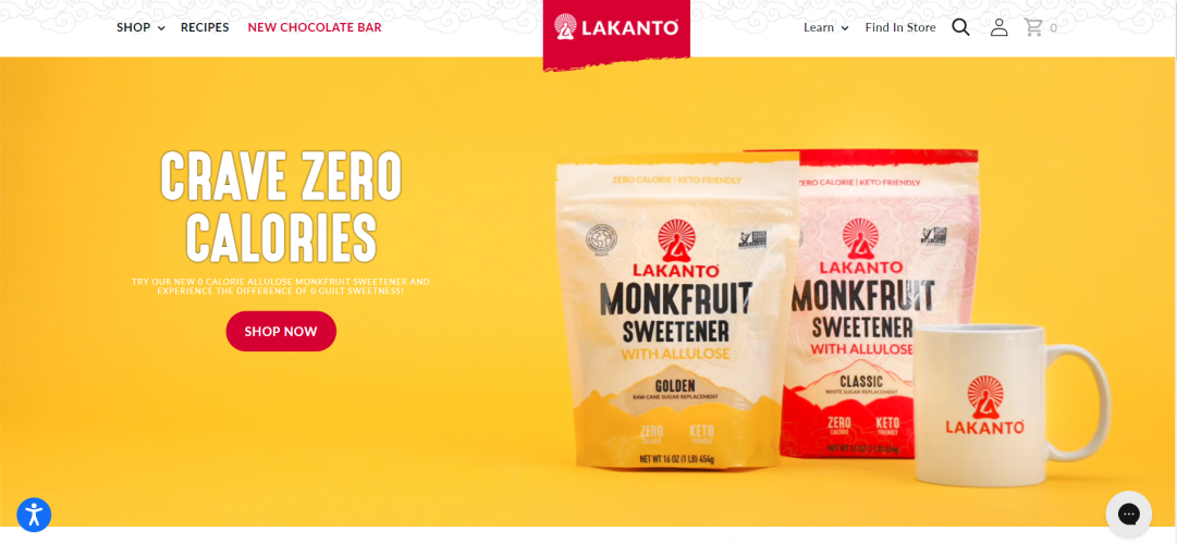 Lakanto: Sweet Success on Shopify, Maintained for Growth screenshot 2