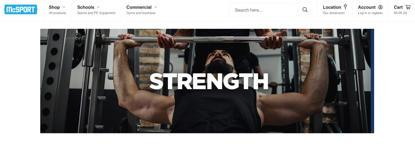 Shopify Support and Maintenance for McSport screenshot 1