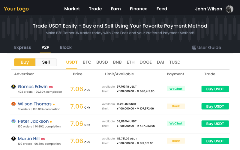 Binance Clone Script screenshot 1