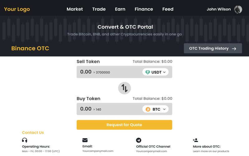 Binance Clone Script screenshot 5